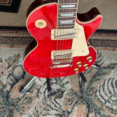 Gibson 2021 Les Paul Classic w/57 Classics and 59 Harness. Translucent Cherry image 3