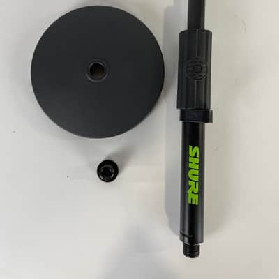 Shure by Gator SH-DESKTOP1 Round Base Desktop Microphone Stand, Black image 2