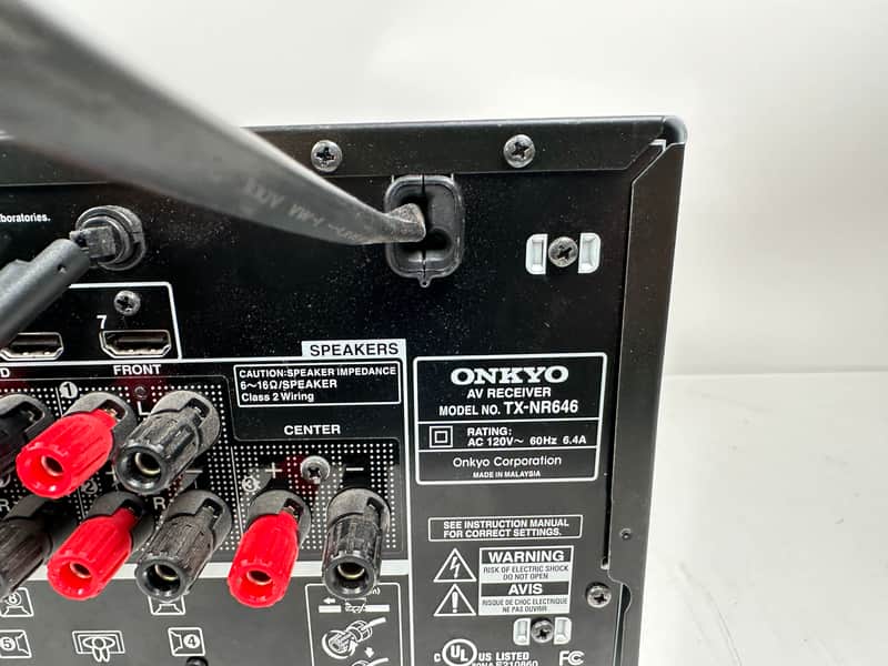 Onkyo TX-NR646 7.2 Channel 4K Dolby Atmos DTS-X AV Receiver | Reverb