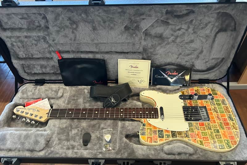 Fender Custom Shop Andy Mooney CS Telecaster 2025 - World Stamp Tunisia /8lbs. 9.8oz. #US210096624 image 1