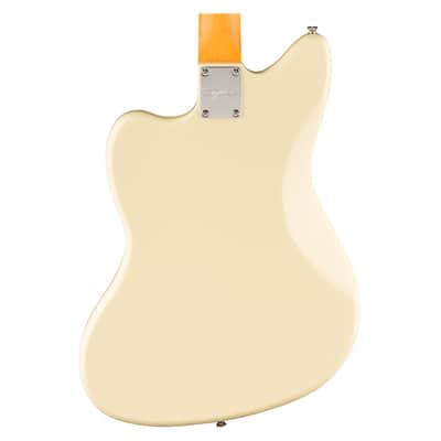 Used Squier J Mascis Jazzmaster - Vintage White w/ Laurel FB image 7