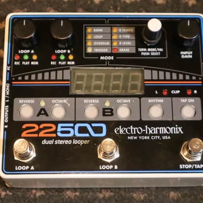 Electro-Harmonix 22500 Dual Stereo Looper 2015 - Present - Black image 1