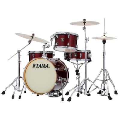 TAMA CK48-DRP Superstar Classic Drumset + Hardware ohne Becken dark red sparkl image 1