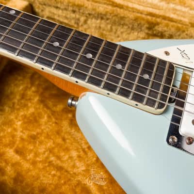 Vox Mark VI Teardrop 60s - Blue #245857 Second Hand image 9
