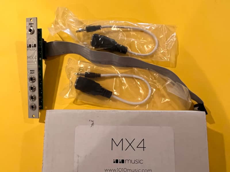 1010 Music MX4 3hp MIDI Multiple Eurorack Module image 1