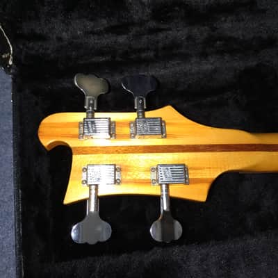 Rickenbacker 4005 WB 1974 - Maple with new black tolex vintage-style HC. image 6