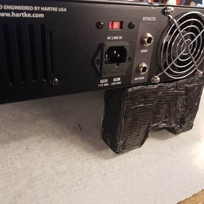 Hartke LH500 500-Watt Bass Amp Head 2008 - Present - Black image 2