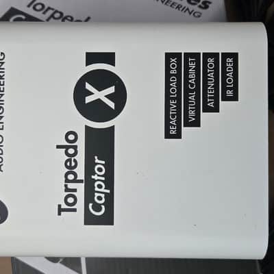 Two Notes Torpedo Captor X 8ohm Stereo Reactive Load Box / Attenuator 2020 - White image 2