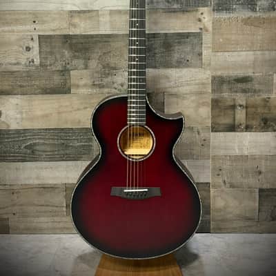 Immagine Synyster Gates 'SYN GA SC' Acoustic Guitar - Trans Black Satin Burst (3701) - 2
