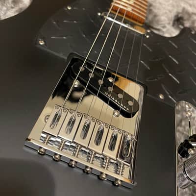 Fender Telecaster NOIR Limited Edition MIM + Noiseless gen4 pickups + Hardcase + custom pick guard - Extras MINT image 2