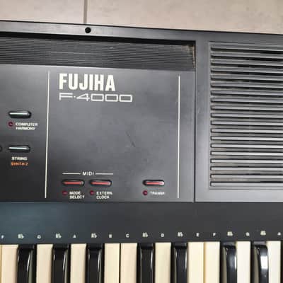 FUJIHA F4000 keyboard Synthesizer Vintage Tastiera image 3