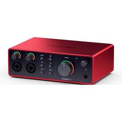 FOCUSRITE SCARLETT4-4I4 Scarlett G4 - Scarlett 4I4 4th Gen - 4 in / 4 out - USB-C image 3