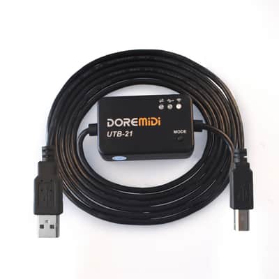 USB Midi To Bluetooth Midi Adapter Wireless Midi Usb Cable With indicator For Yamaha Midi Device image 2