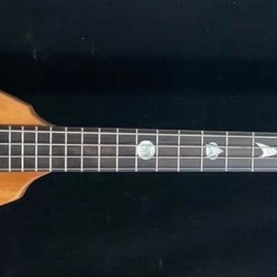 Electric Bass Guitar Star Trek Trekkie Motif Handmade by Bluebeberry with SEymour Duncan Double P Pickups image 3