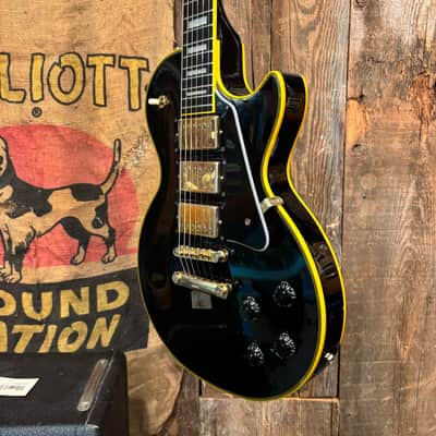 Epiphone Joe Bonamassa Black Beauty Les Paul Custom 2020 - Present - Ebony image 2
