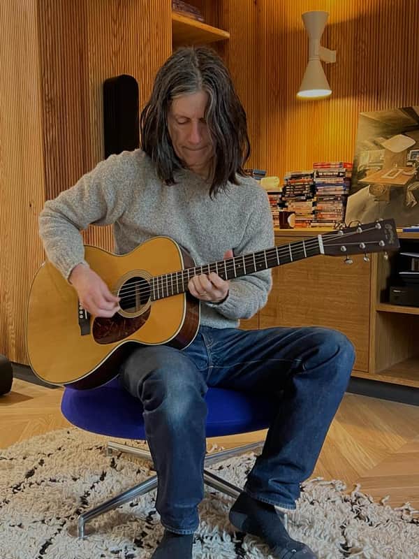 Martin Custom 000 Model formerly owned and used by John Squire THE STONE ROSES 2000s - Natural image 1