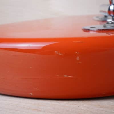 Fender Jag-Stang JT-95EX Kurt Cobain Designed MIJ 1995 Fiesta Red Original Version Fujigen Made in Japan w/ Bag image 5