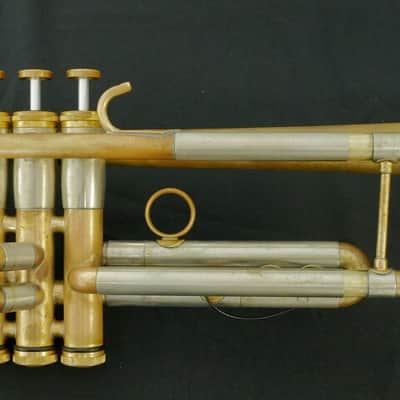 Used Monette MB-111 Bb Trumpet in Raw Brass image 5