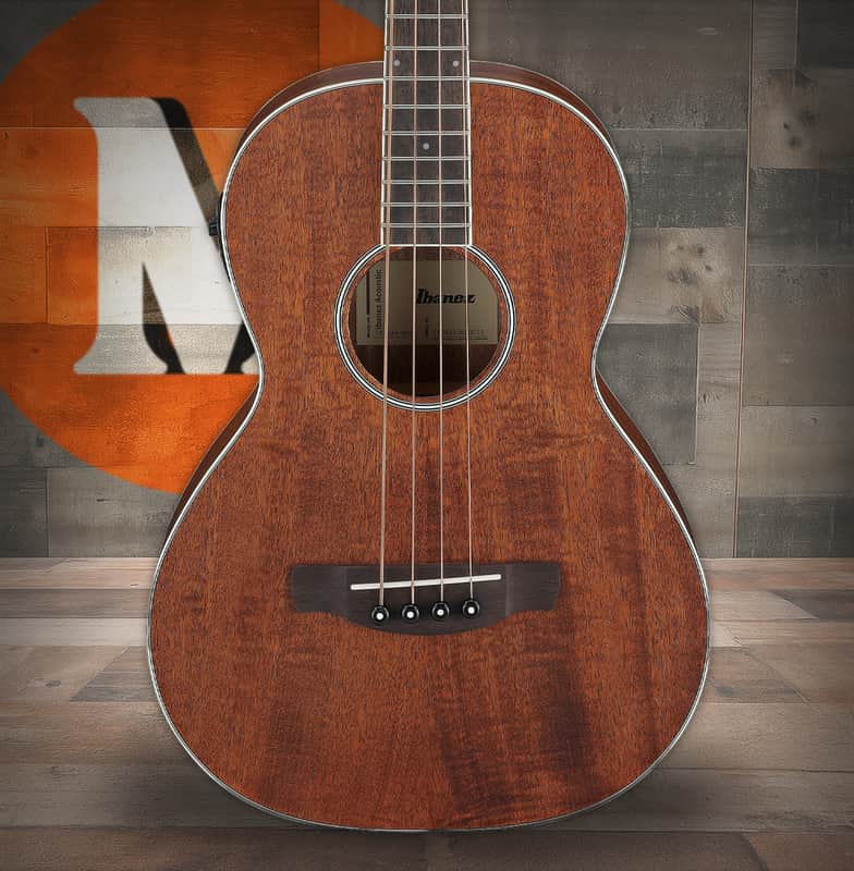Ibanez PNB14EOPN Parlor Acoustic/Electric Bass - Open Pore Natural (PNB14EOPN) image 1