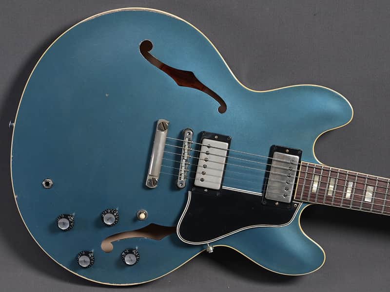 Gibson ES-335 1964 M2M Murphy Lab Heavy Aged Pelham Blue #121320 image 1