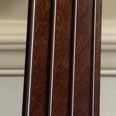 Tom Clement Singlecut 2011 Natural Custom Electric Bass Guitar image 8