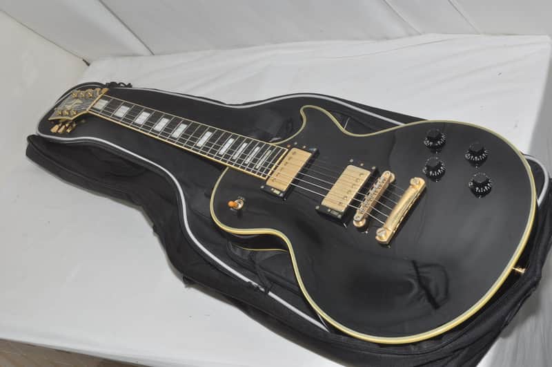 Burny Les Paul Custom RLC Electric Guitar Ref No. 7736 image 1