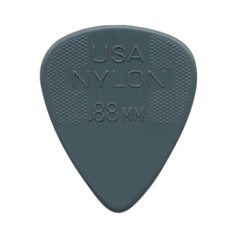 Mint Dunlop 44R88 .88mm Nylon Standard Guitar Picks (72-Pack) image 1
