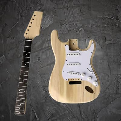 Strat Style Electric Guitar DIY Kit by Budreau Guitars image 4