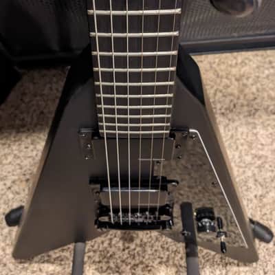 Upgraded Harley Benton Victory Flying V - 18V Seymour Duncan Active Pups Brass Nut Locking Tuners Momentary Kill Switch for Stutter Effects image 7