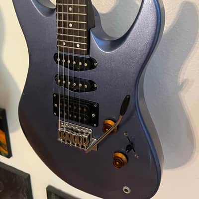 Yamaha RGX112 Super Strat Taiwan - 1988 - Light Blue Metallic w/ Gig Bag image 3