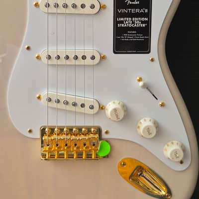 Fender Vintera III Limited Edition Late '50s Stratocaster 2026 - White Blonde image 6