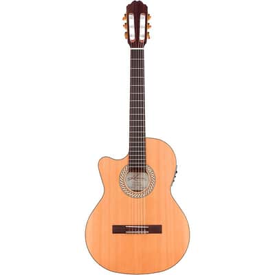 Kremona Sofia S63CW Left-Handed Classical Acoustic-Electric Guitar Regular Natural image 3