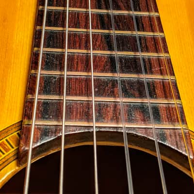 Giannini GN-50 Guitar (small parlor short-scale 12-fret classical nylon vintage 3/4 size BRAZIL) image 4