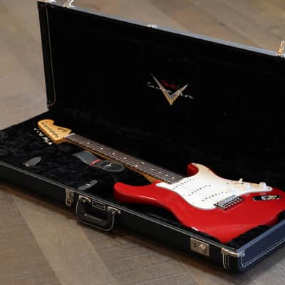 MINTY! 2015 Fender Custom Shop Post Modern Stratocaster Electric Guitar NOS Dakota Red + COA OHSC image 21