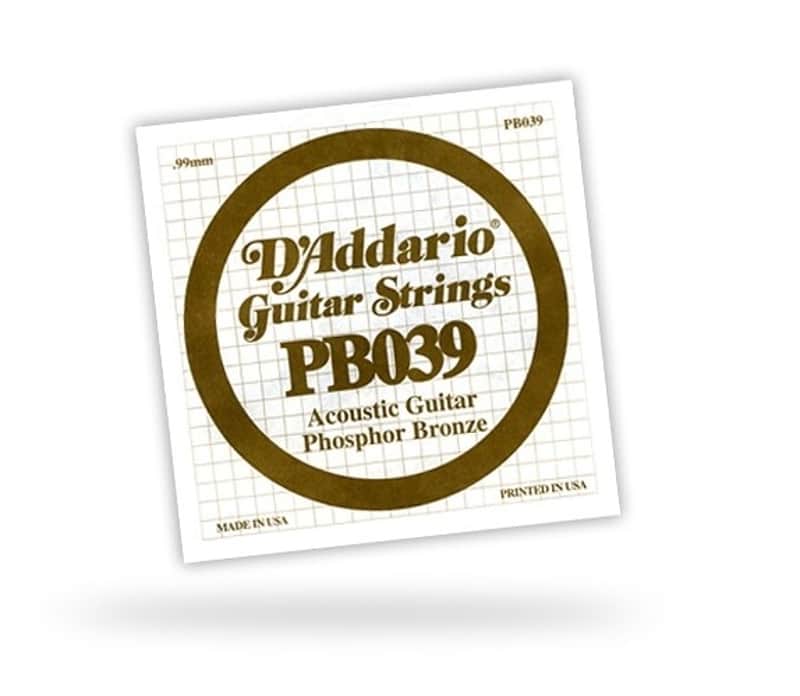 DAddario PB039 Einzelsaite - 039 image 1