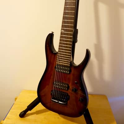 Ibanez LACS RGA8 2012 Bubinga/Dark Burst image 15