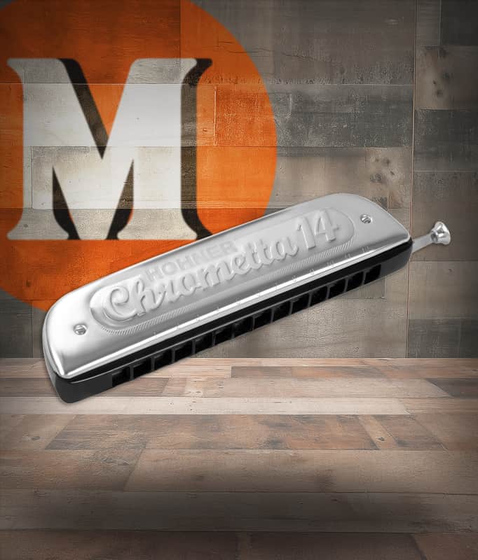 Hohner Hohner Chrometta 14 - Key Of C (257-C) image 1