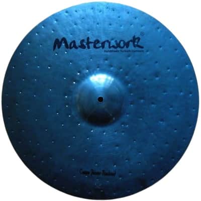 Masterwork Cymbals Custom Blackened 22'' Low Bell Ride image 1