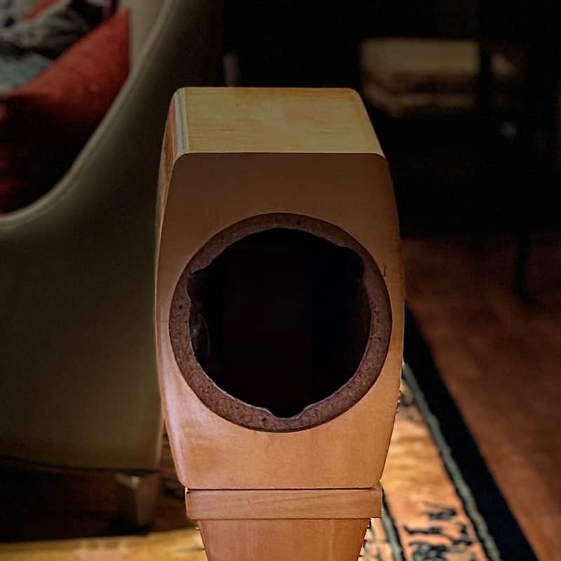Yamamura Churchill Ariadne – Pair of Empty Speaker Cabinets – Hand-Made Maple – Extremely Rare – For Restoration / Collectors image 1