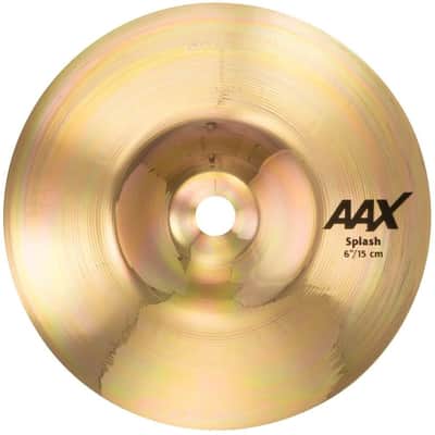 Sabian AAX Splash Cymbal, Brilliant Finish, 6", Brilliant Finish image 1