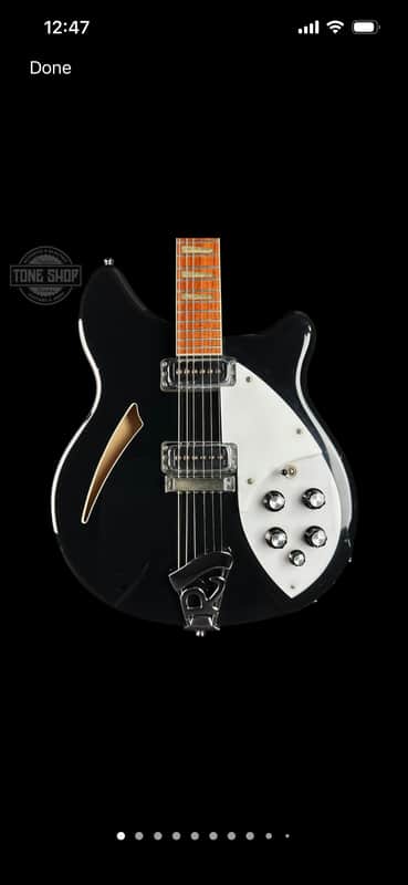 Rickenbacker 360 1990 - 2011 - Jetglo Bild 1