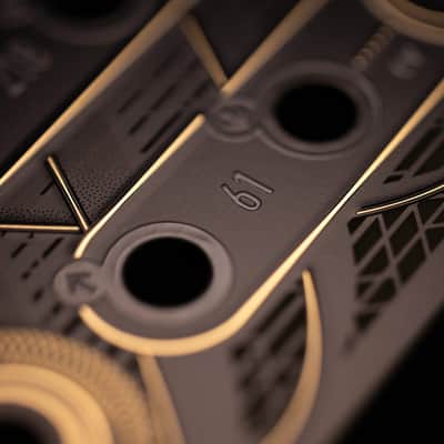 Serge VC Resonant EQ B&G Replacement Panel image 7