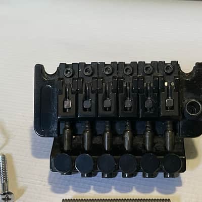 2000's Era Korean Used Licensed Floyd Rose Black Guitar Tremolo Bridge Vibrato image 4