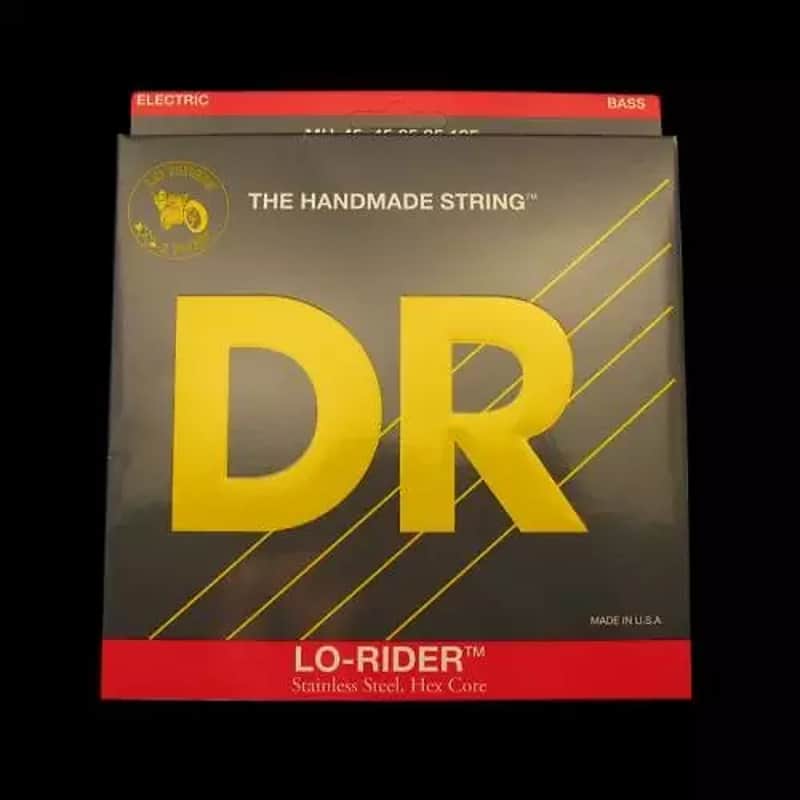 DR MH-45 Lo-Riders Medium Bass Strings image 1