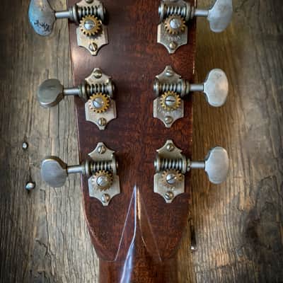 2021 Martin D-28 Authentic 1937 Aged Ltd Ed. - Natural finish & case image 7