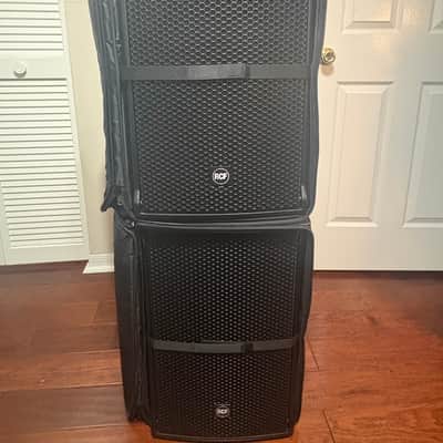 RCF NX 32-A PAIR 12" Powered Loudspeaker 2022 - Present - Black image 1