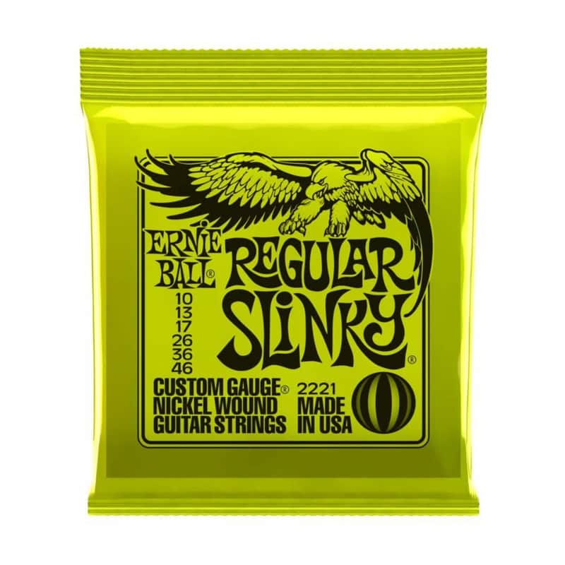 Ernie Ball 2221 Regular Slinky Electric Guitar Strings, .010 - .046 image 1