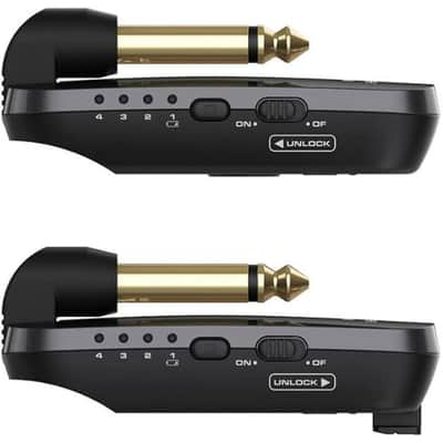 NUX B-2 PLUS Wireless Guitar System 2.4GHz Microphone with 60-Feet Line-of-Sight image 3