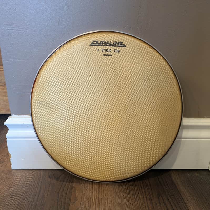 Duraline 12" Studio Tom Drum Head 1970s-80s image 1
