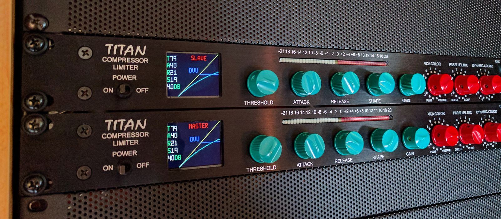 Dave Hill Designs Titan Compressor Limiter Stereo Pair | Reverb